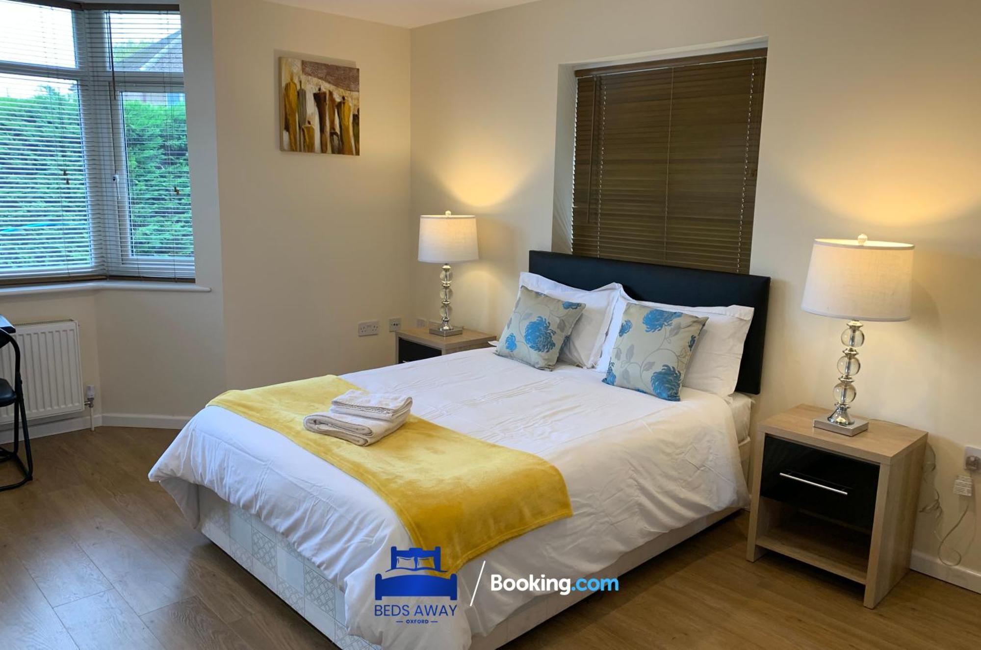 Relocation-business-leisure-fast Wifi-free Parking-with 2 En-suites And Garden By Beds Away Short Lets & Serviced Casa vacanze